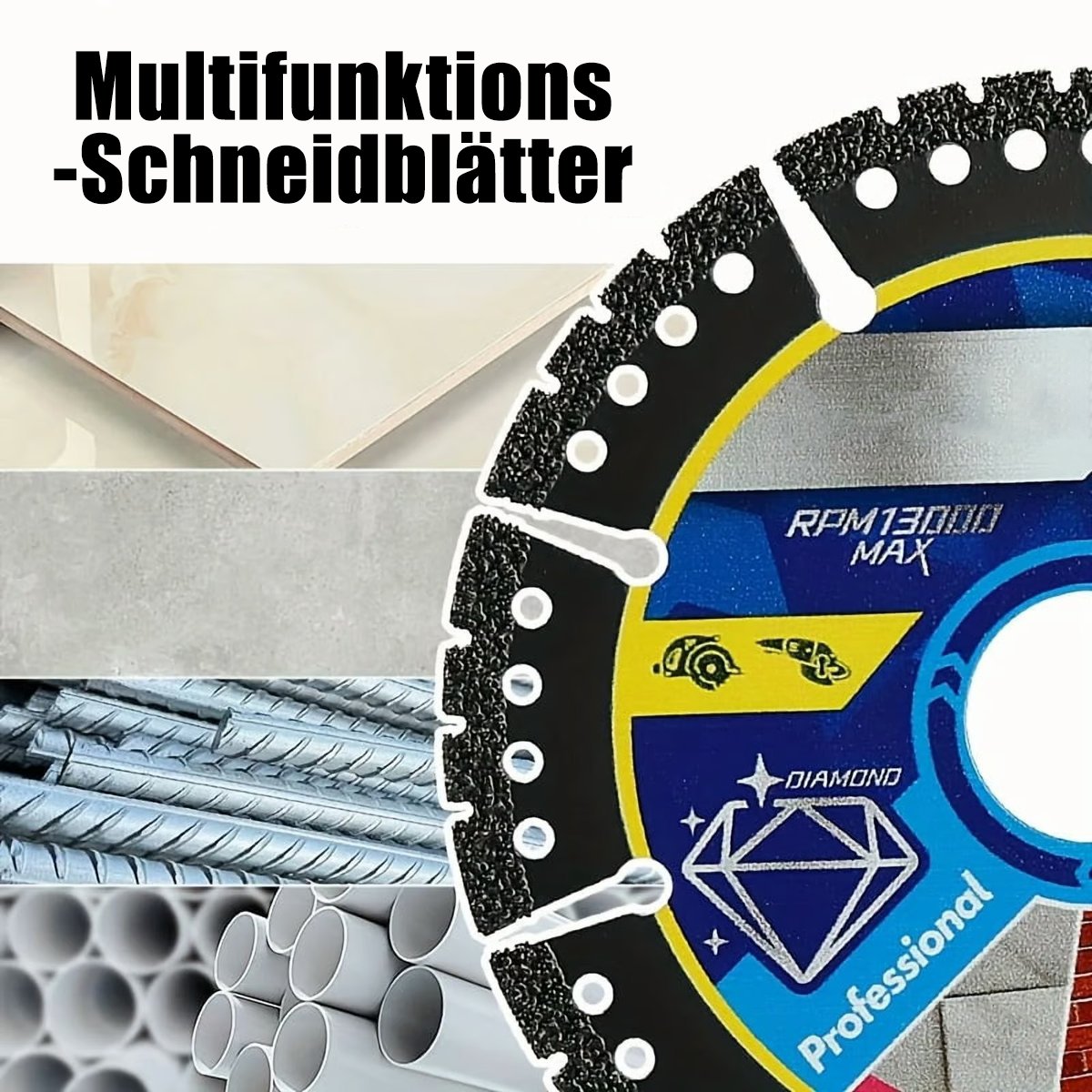 Mehrzweck-Sägeblätter: Schneiden Sie alles mit unübertroffener Kraft und Präzision.