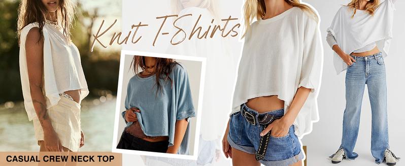 Product Introduction of Dokotoo Women's Tops for Women 2025 Loose Oversized Basic Tee Comfortable Soft Fabric Flattering Fit - Womenswear 2 Product Introduction of Dokotoo Women's Tops for Women 2025 Loose Oversized Basic Tee Comfortable Soft Fabric Flattering Fit - Womenswear 2