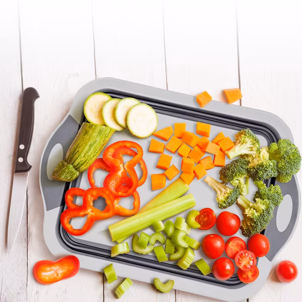 Last Day Promotion 49% OffBBQ & Meal Prep Tub | Collapsible Prep Tub