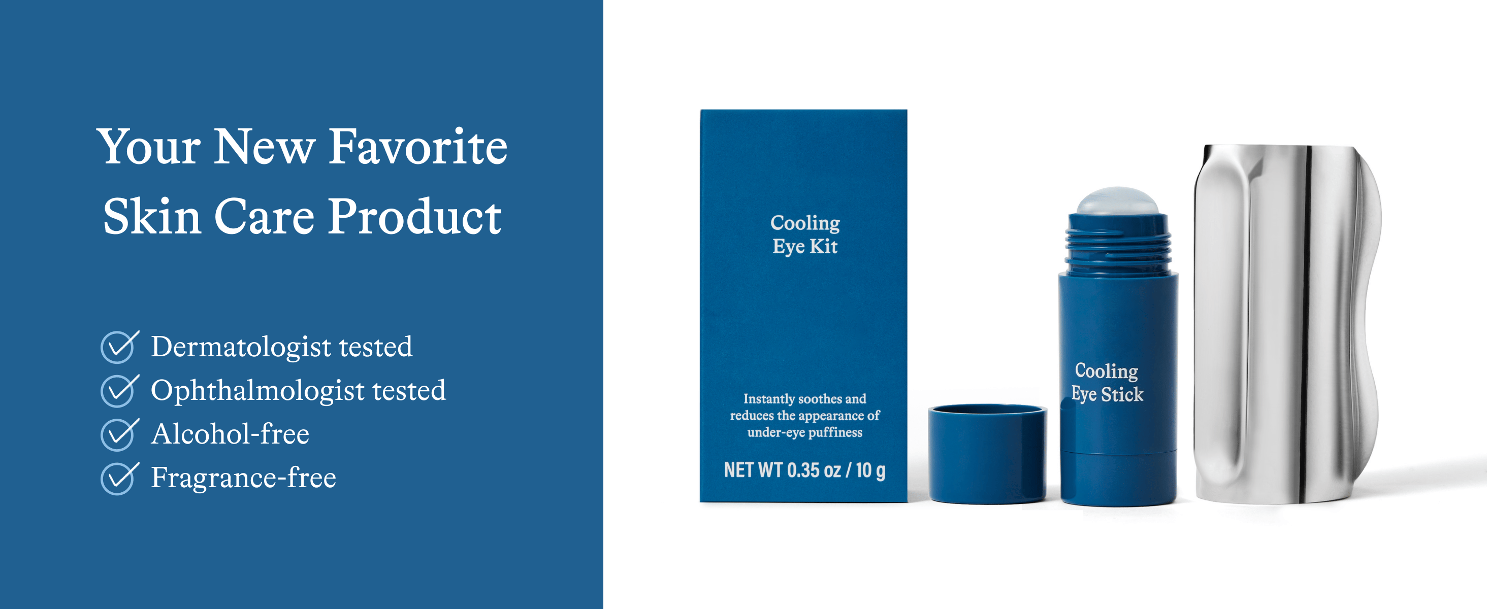 Cooling Eye Kit - Gua Sha Depuffing Facial Massage Tool and Cooling Eye Stick 15 9294effeb473c94df18899f5595adea160e664f7