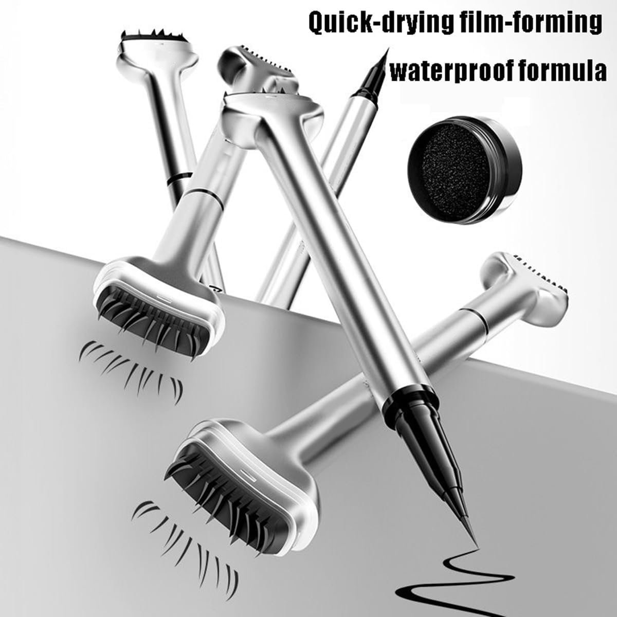 2-in-1 Eyeliner & Eyelash Stamp - Detail Produk