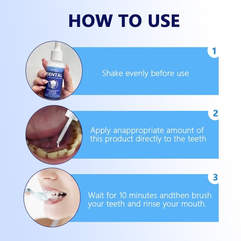 Fluoride-Free Hydroxyapatite Tooth Armor Drops | Enamel Repair, Whitening & Fresh Breath | Gentle Oral Care for Sensitive Teeth