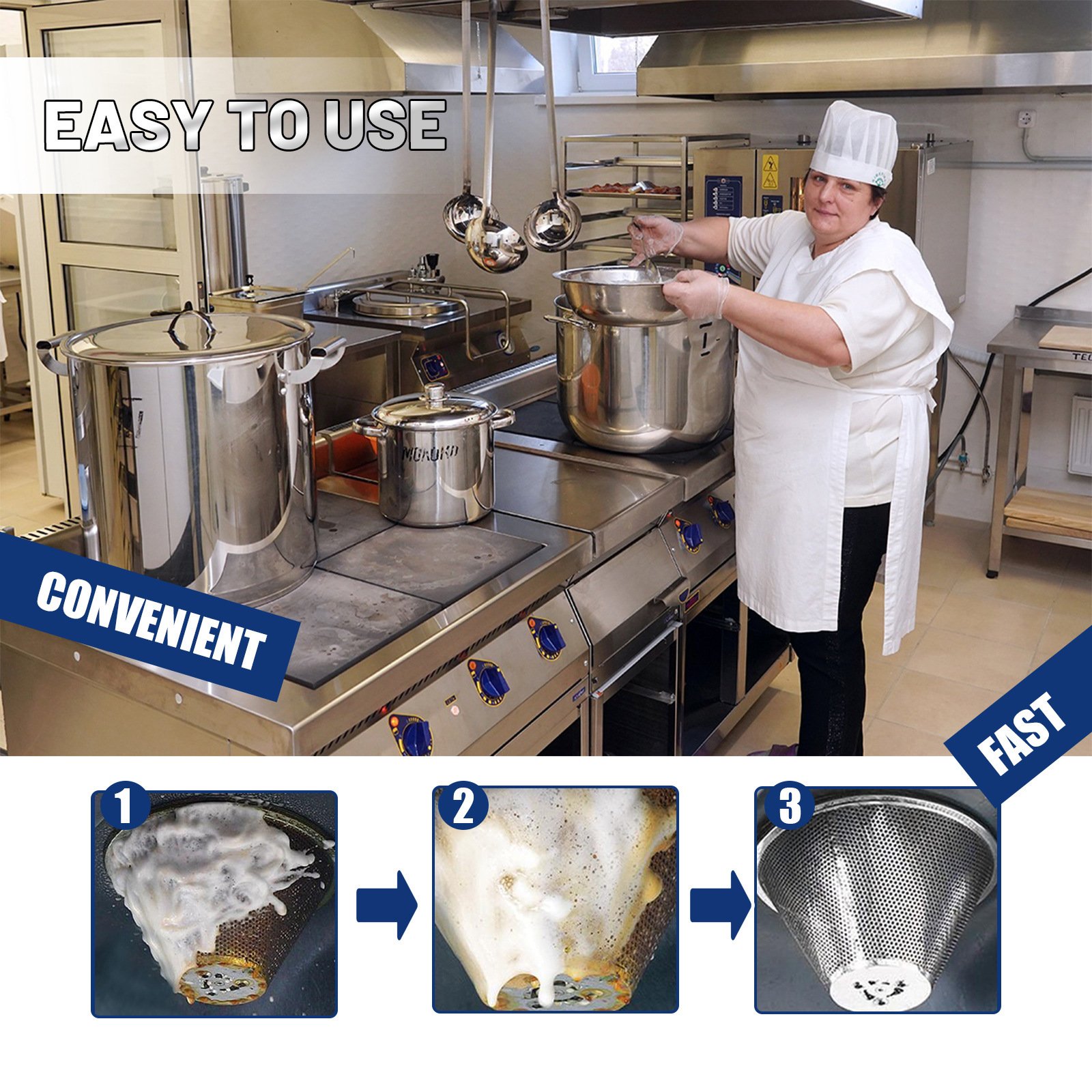 Magical Nano-Technology Stainless Steel Cleaning Paste-SURFACE SAFE, NO RESIDUE4