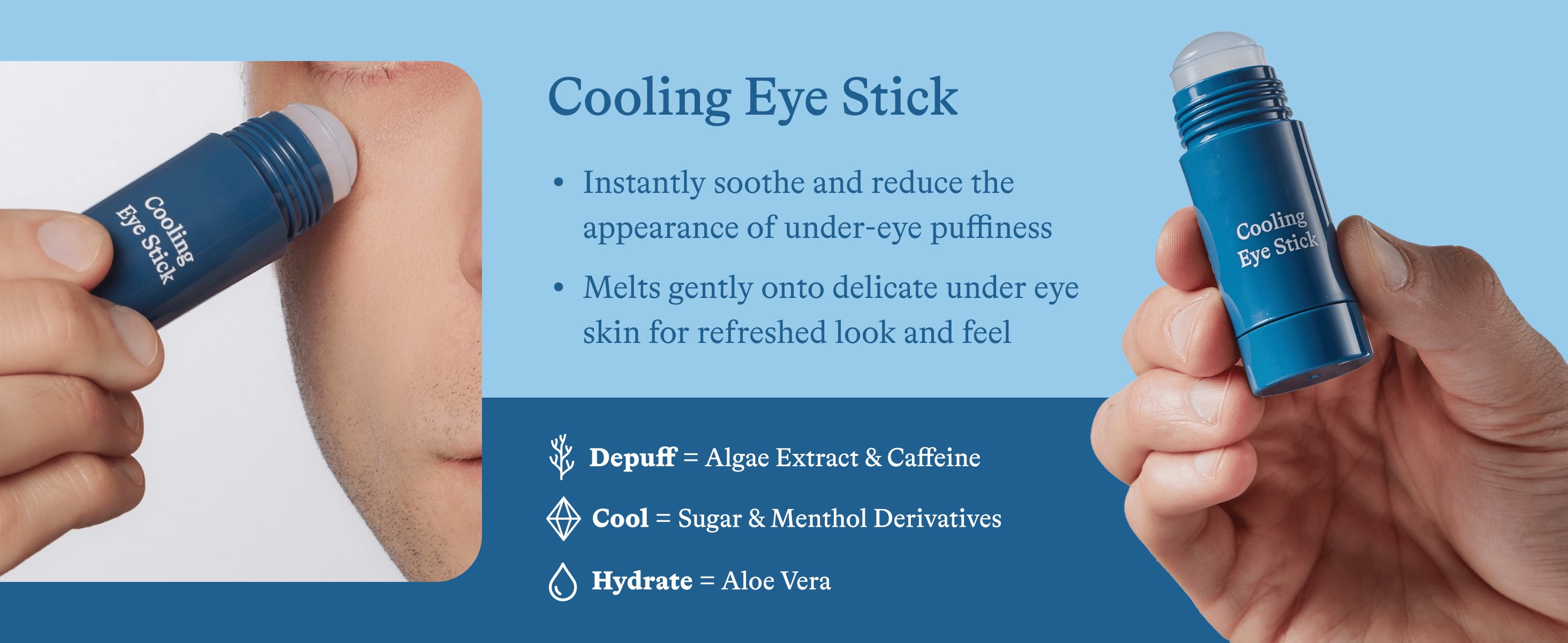 Cooling Eye Kit - Gua Sha Depuffing Facial Massage Tool and Cooling Eye Stick 16 a29ef2af9bc79b95fa1cf0653dea7d8723e88154