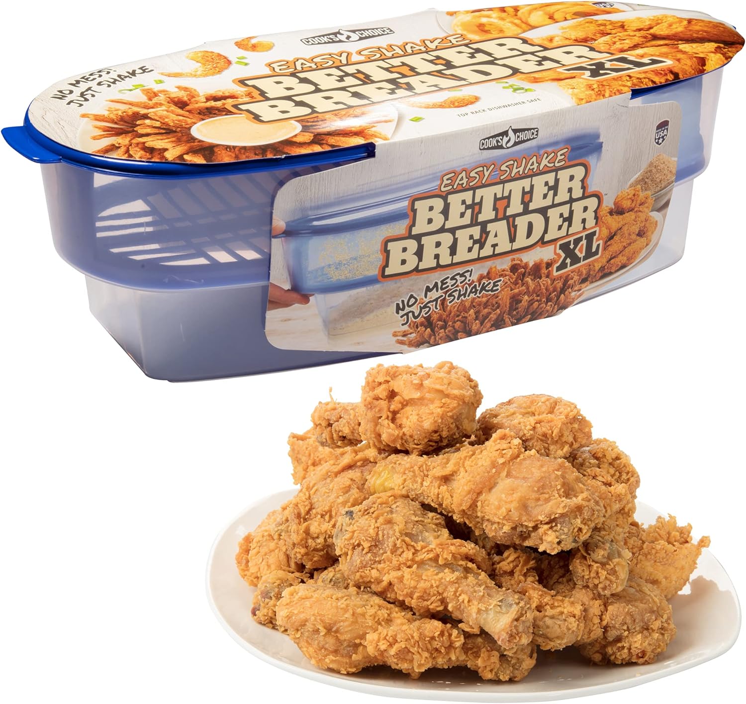Cook's Choice XL Original Better Breader Batter Bowl