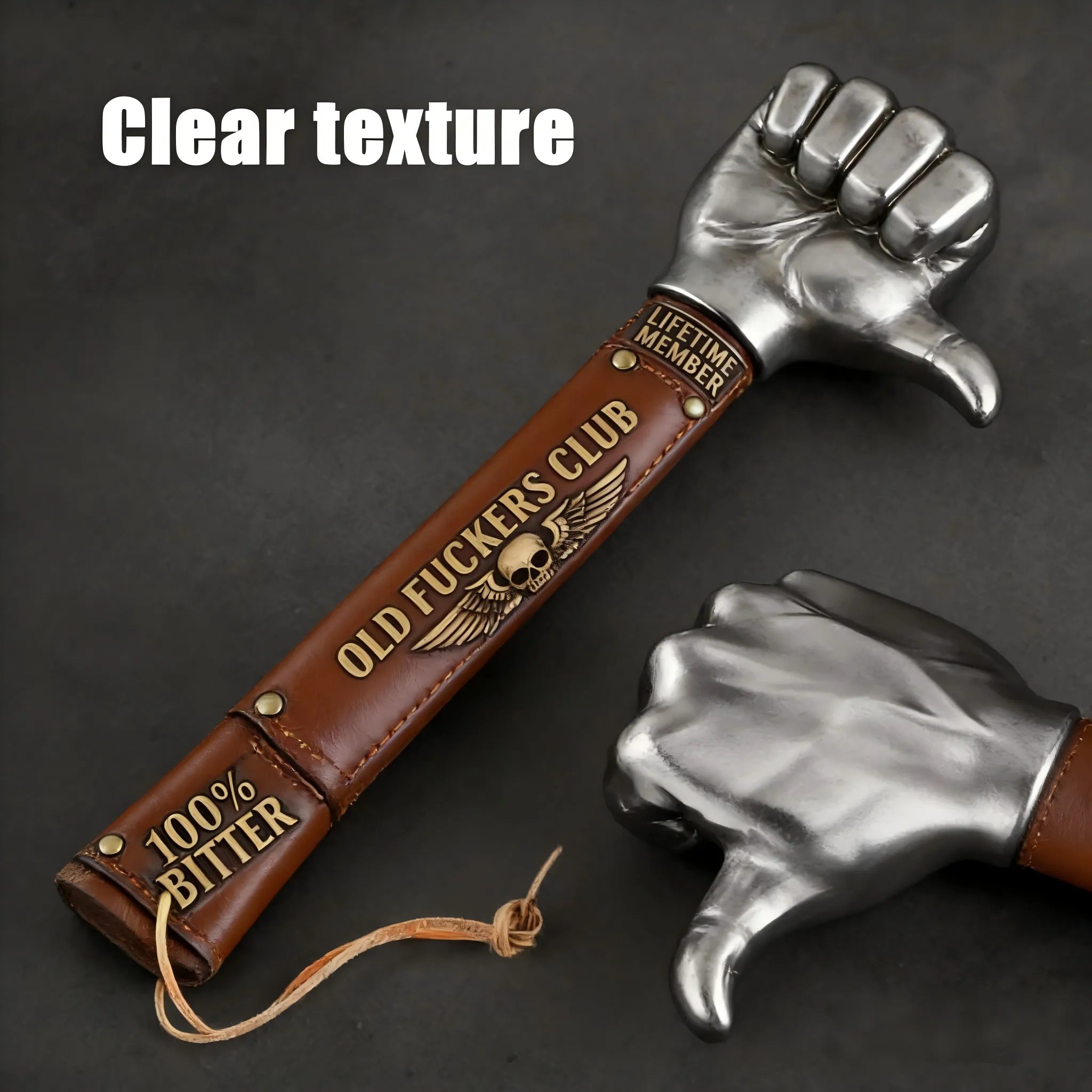 🔥LAST DAY 50% OFF - Old Fuckers Club - Stainless Steel Thumb Hammer