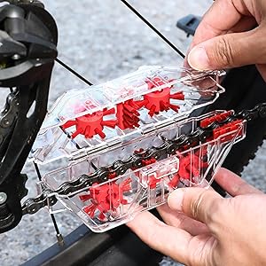Cycling Chain Scrubber