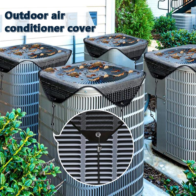 Product Introduction of 1PC External air conditioning network cover. ventilated cover at the top of the external machine. waterproof and durable outdoor Springtok 0