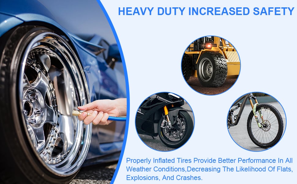 A wide range of tires