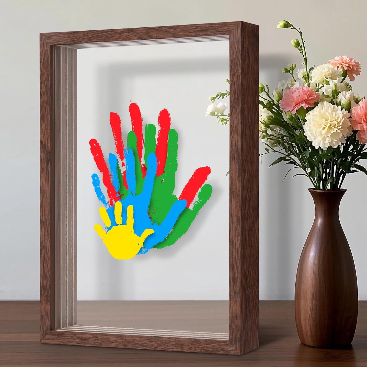 🎁Bestes Geschenk – Familien-Handabdruck-Set🔥Ungiftig, geruchlos und harmlos