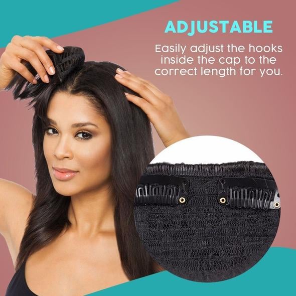 Seamless 3D Clip-In Bangs Hair Extensions(Clear Stock Now)2