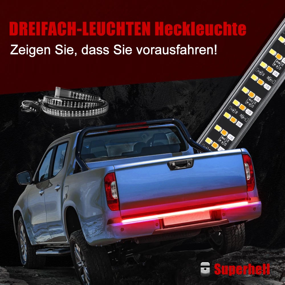 🔥Aktion 49 % Rabatt🔥 LED-Heckklappenleuchten, Blinker sowie Fahr- und Rückfahrscheinwerfer