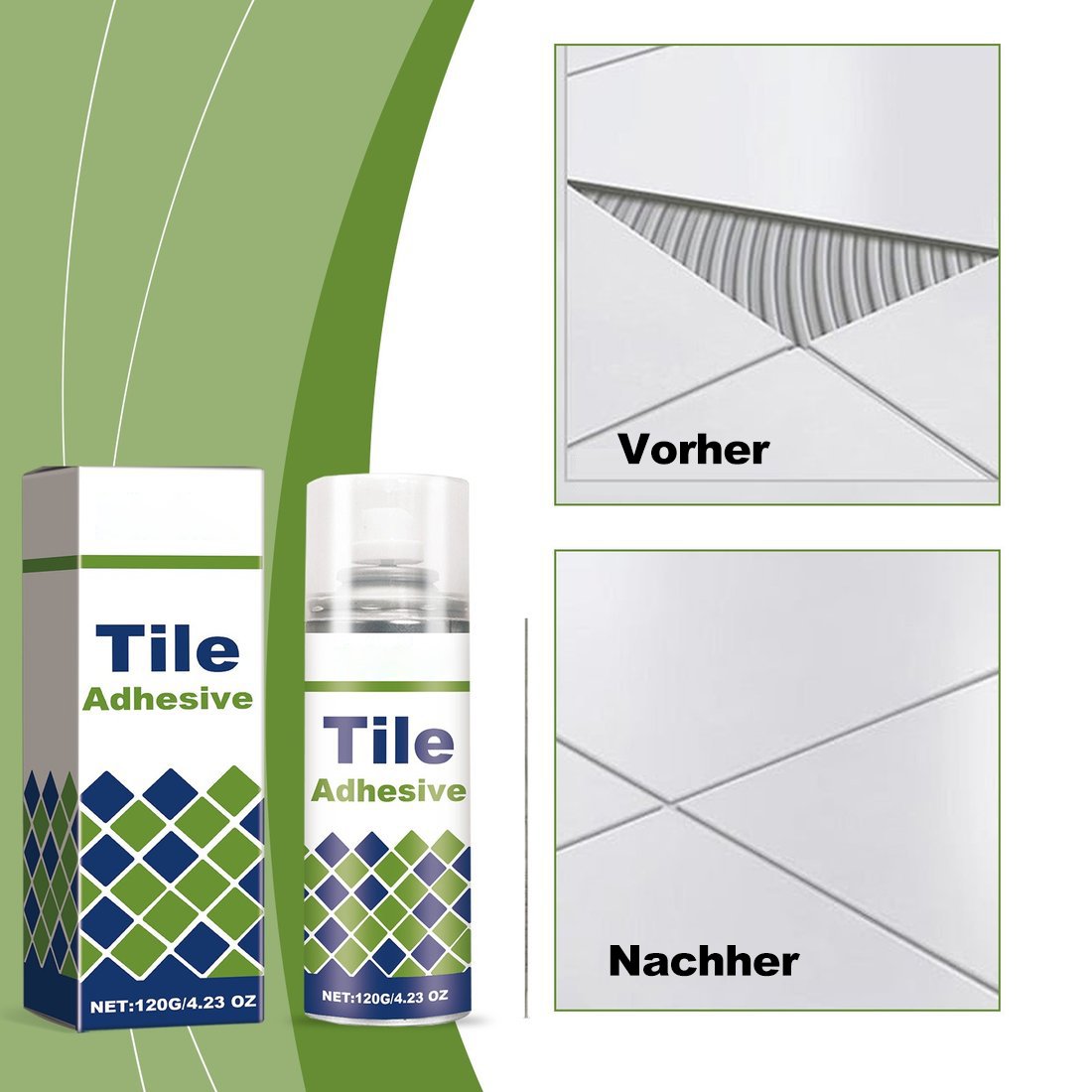 🔥Heißer Verkauf - 49% Rabatt🔥Fliesenkleber Spray