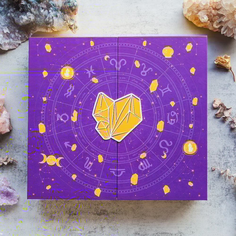 🔥2025 New Release 50% OFF - 🎃Reiki Crystal Halloween Countdown Gift Box🔮The Magic of Healing and Energy Transfer!