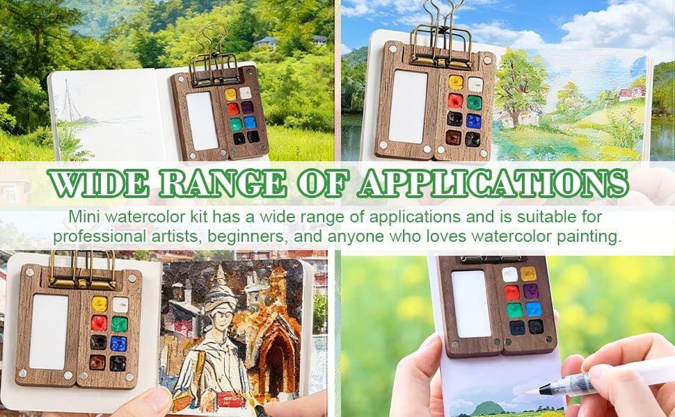 迷你水彩套装 迷你水彩套装