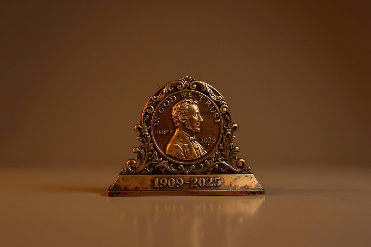 🔥Limited Edition, Only 100 Sets Left! - The Last Penny 1909-2025 Commemorative Display