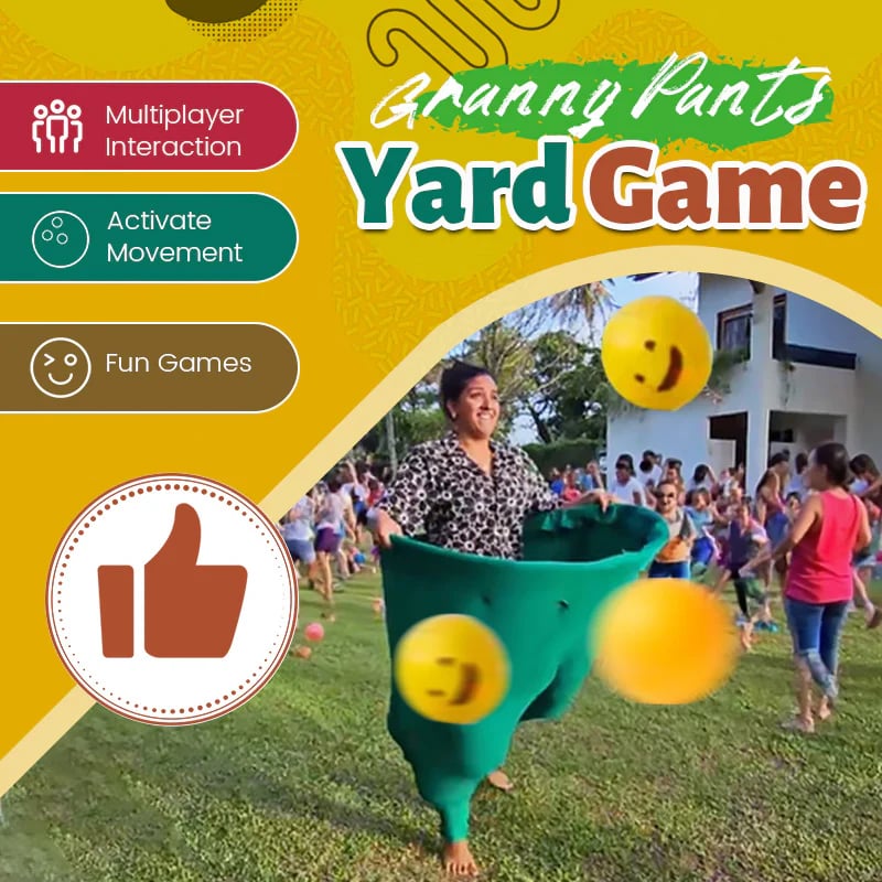 🔥LAST DAY 49% OFF🔥#2025 Summer Best Sellers🏅Granny Pants Yard Game