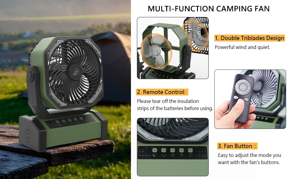 camping fan