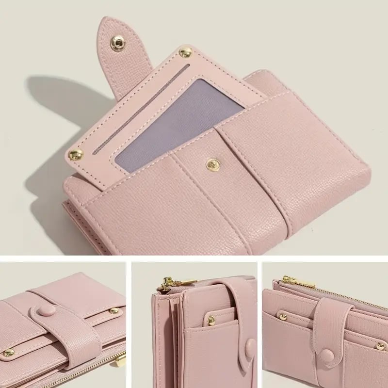 ht1015 multi function card bag womens short slim purse details 5 ht1015 multi function card bag womens short slim purse details 5
