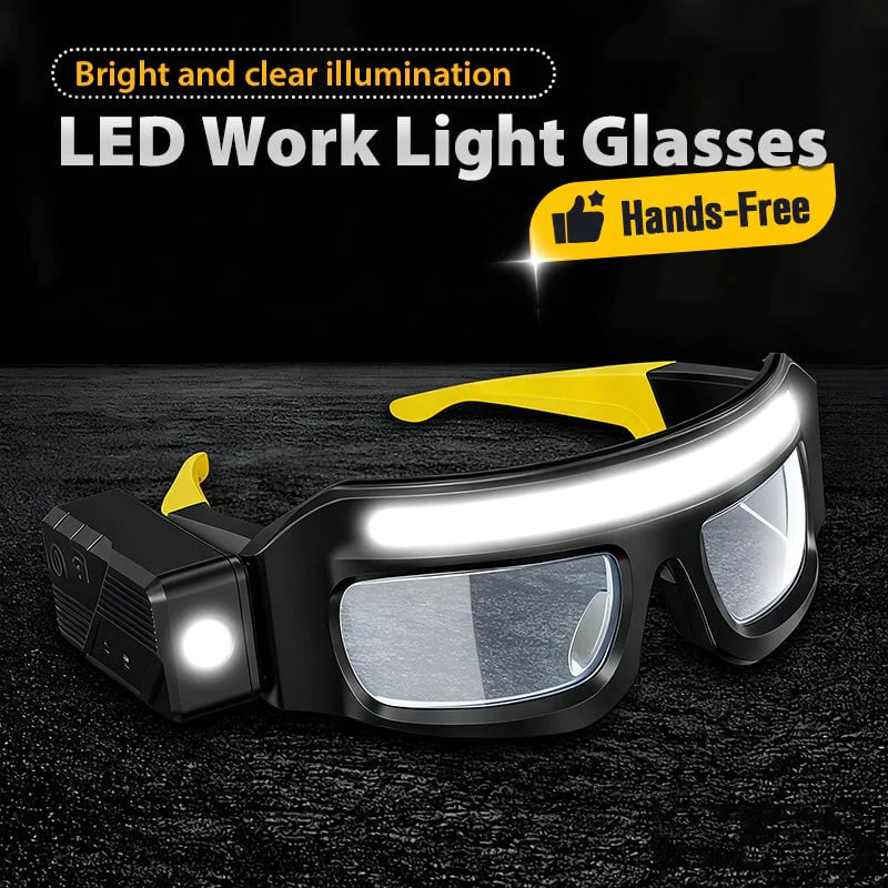 ⏳Limited-time 49% off⏰Hands-Free LED Work Light Glasses