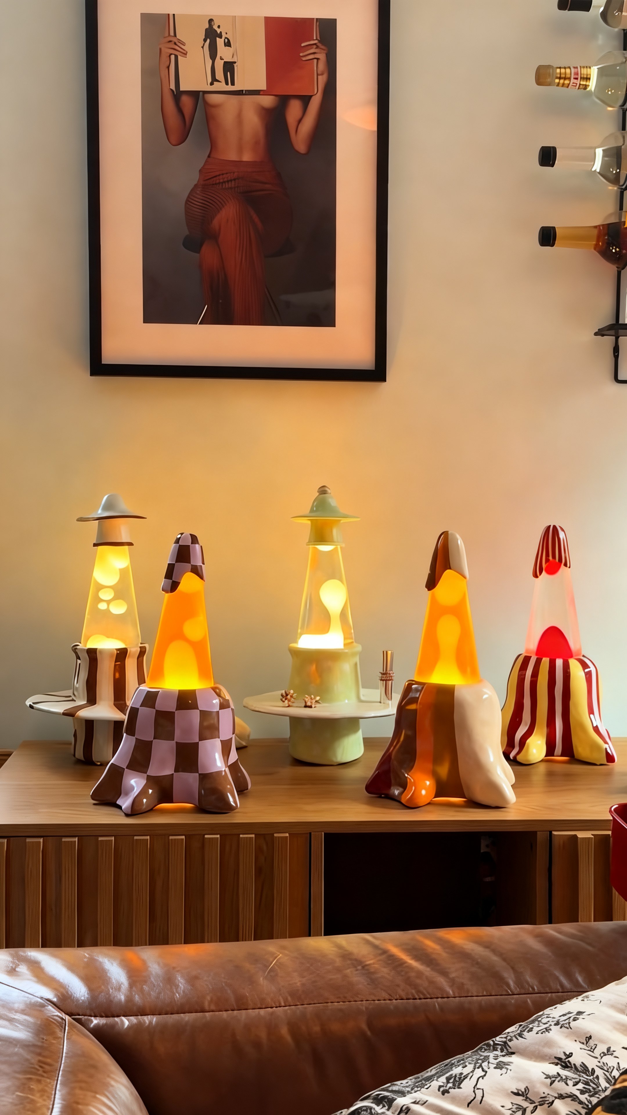 🔥LAST DAY 49% OFF - 🌋🎁Handmade Glow Lava Lamp✨Free Shipping