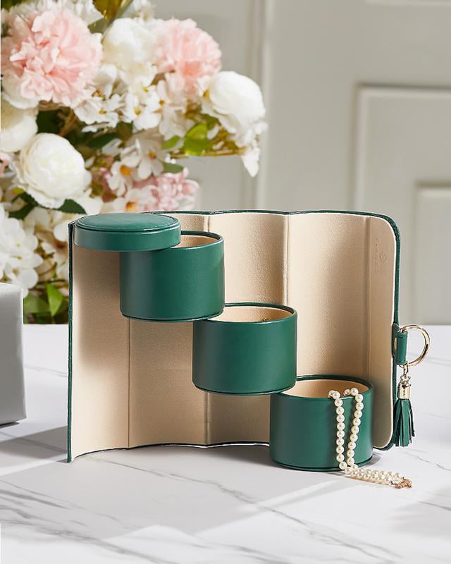 💎 Mehrlagiges Reise-Schmuckkästchen – Elegante Aufbewahrung, immer bereit zum Strahlen