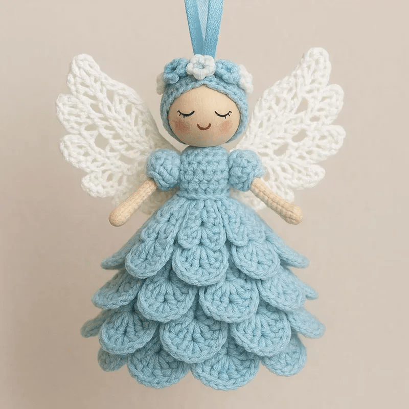 DIY Crochet Angel Ornament Kit 🧶| Perfect for Christmas 🎄 & Holiday Decor