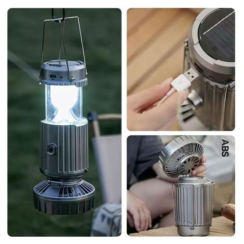 🔦2-in-1 Adventure Solar Light & Portable Fan🌬️