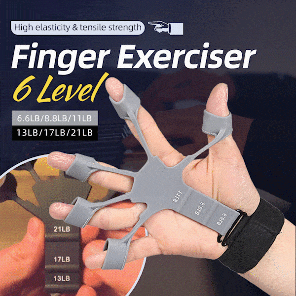 🔥6 Resistant Level Finger Exerciser