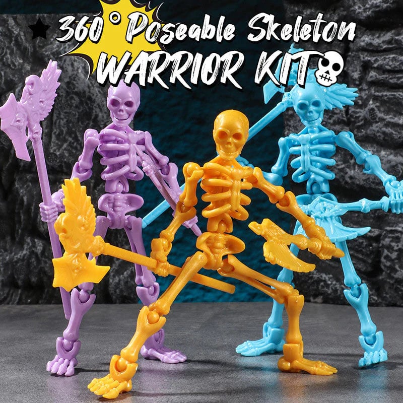 Poseable Skeleton Warrior Kit