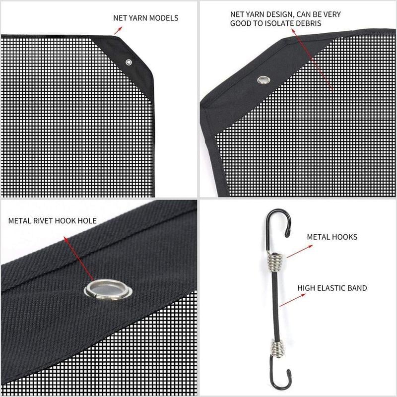 Product Introduction of 1PC External air conditioning network cover. ventilated cover at the top of the external machine. waterproof and durable outdoor Springtok 2